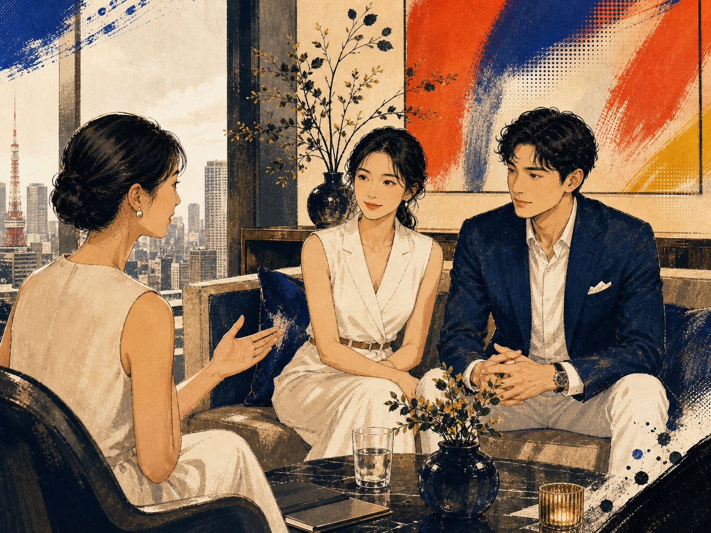 セレブ婚の口コミ・評判と料金を象徴するウォールアート