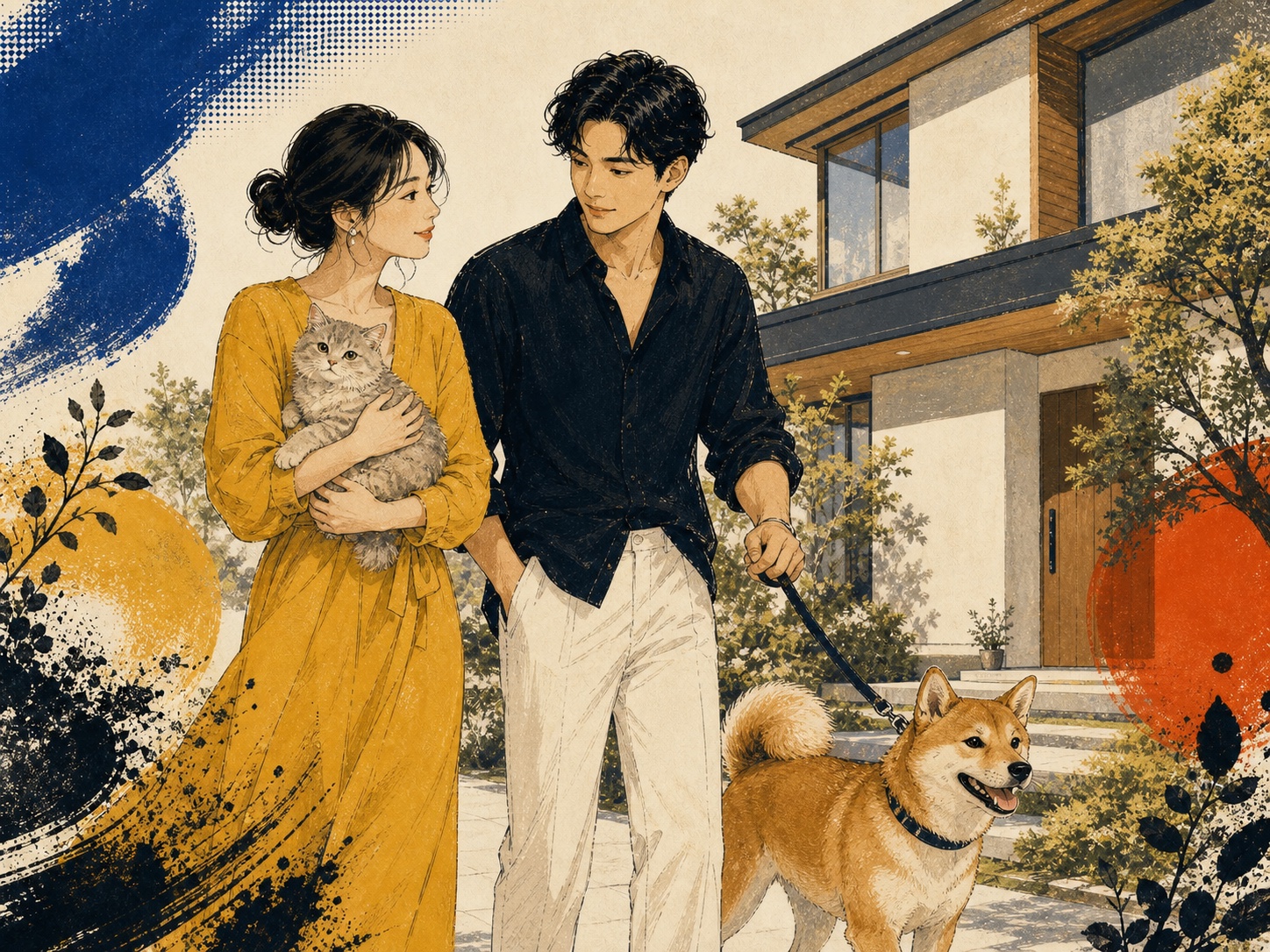 ペット婚の口コミ・評判と料金を象徴するウォールアート