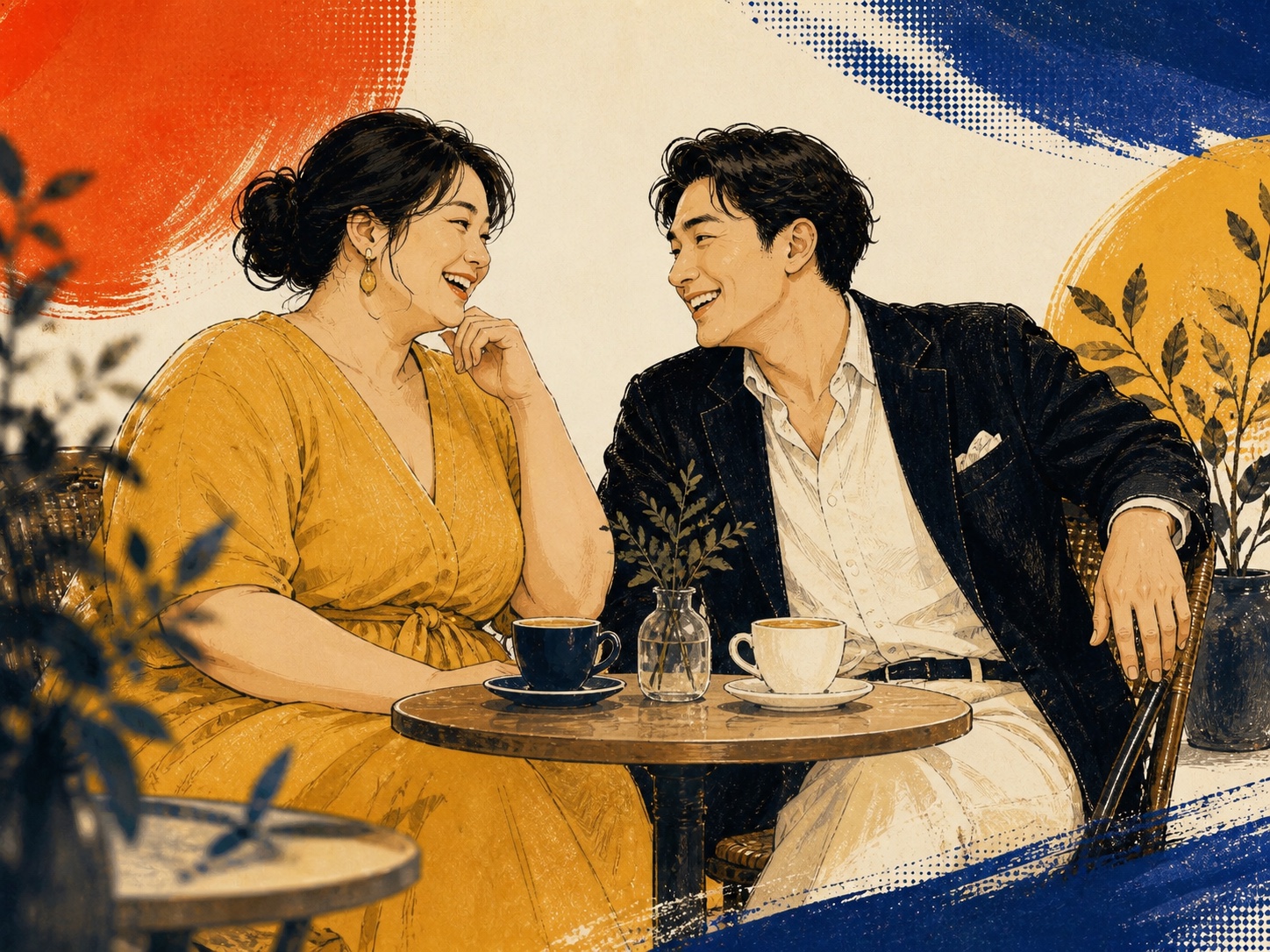ぽちゃ婚の口コミ・評判と料金を象徴するウォールアート