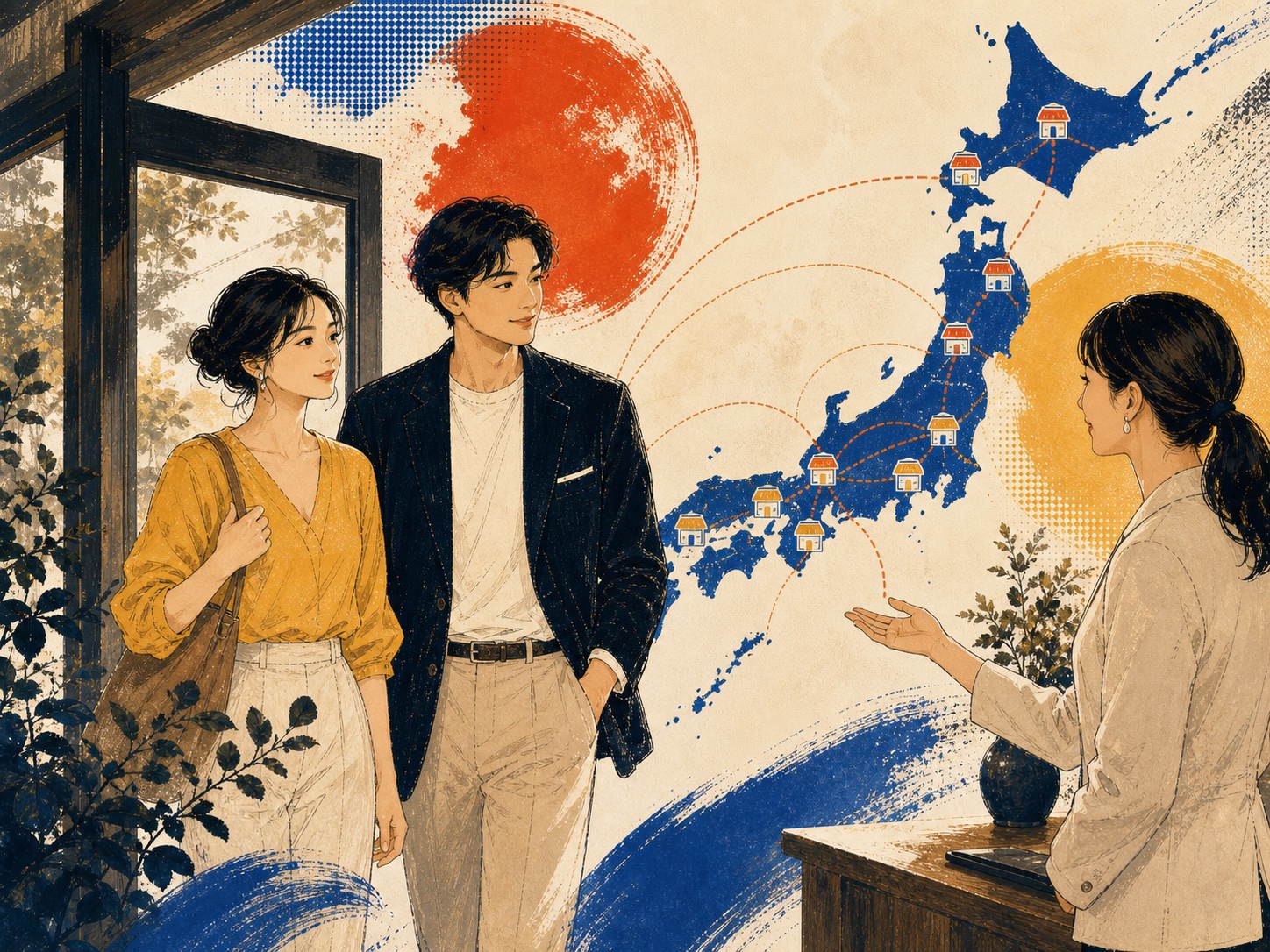 ツヴァイ（ZWEI）｜全国54店舗・1984年創業の大手店舗型を象徴するウォールアート